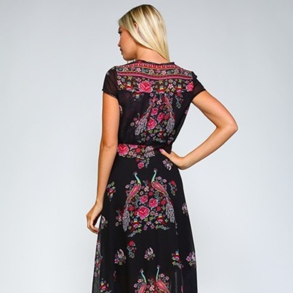 Floral Print Dress - Picture 4 of 6